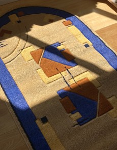 Синтетический ковер Frize Vrezanny 5975A beige - высокое качество по лучшей цене в Украине.